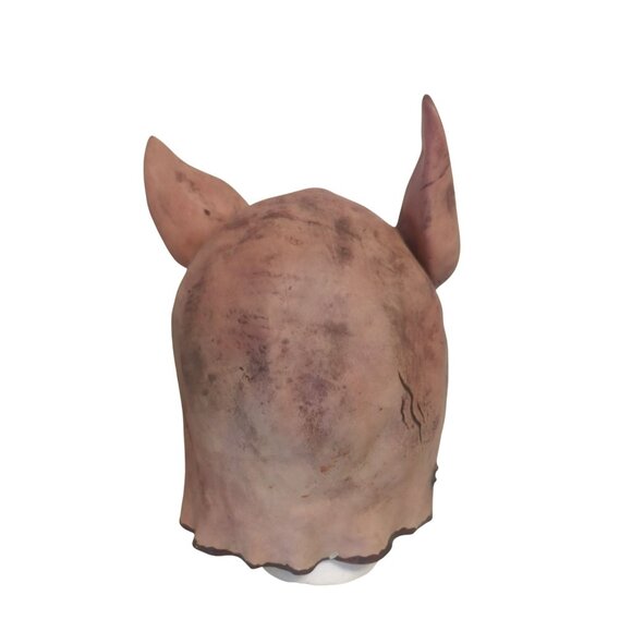Realistic Pig Head Latex Mask Adult Size Scary Halloween Cosplay Costume Parties - Picture 4 of 7